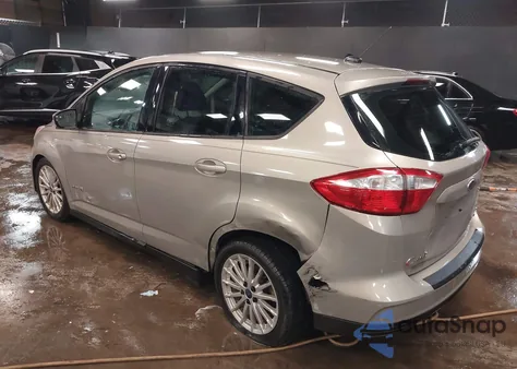 2015 Ford C-Max Hybrid Se из США, поврежденный, VIN 1FADP5AU4FL109442